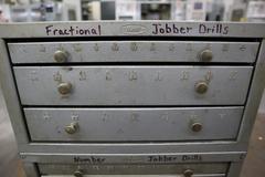 Huot Jobber Drill Indexes (2pcs), Fractional and Numbered with Contents of Drills