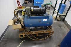Vac-U-Lok Vacuump Pump System, 3/4 HP, Portable on Cart, SINGLE PHASE