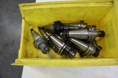 Cat 40 Taper Tool Holders, (10) ER16 Collet Holders
