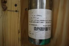 Round Stock Bar 2-7/8" Dia. 96" Length 455 SOL Annealed Centerless Ground AMS-5617