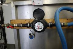 Coolant Mixing Station w Dosatron Model D14MZ10 Mixer w Filters and Hoses on Stand