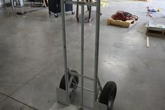 StrongWay Steel Hand Truck, 2 Wheel Dolley 1,000 Lb Cap, Air Tires