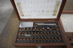 Mitutoyo, SPI, and Other Gage Block Sets in Wood Cases **Sets Not Complete**