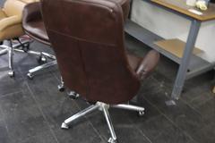 Highback Office Chairs on Casters (3)