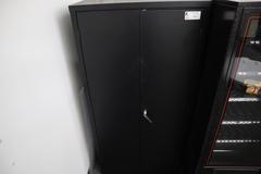 2 Door Metal Storage Cabinet, Locking with 4 Adjustable Shelves