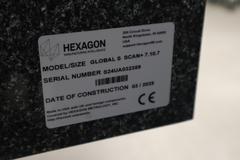 Hexagon Global S Scan+ Coordinate Measuring Machine, Direct Computer Controlled, Scanning, Stylus Rack, Power Articulating Probe - NEW 2025