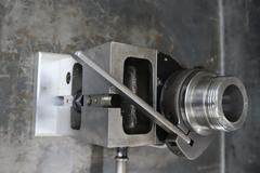 Hardinge HV-4NH 5C Collet Manual Indexer, Horizontal of Vertical Mount, Mounted on Aluminum Sub-Plate
