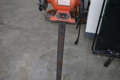 Central Machinery 6" Double End Pedestal Grinder, 1/2 HP, 3,450 RPM