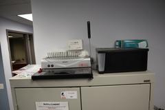 Metal Cabinet and Contents Office Supplies