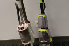 Shark Vacuum and Bissel Turbo Clean Carpet Cleaner