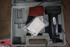 Chicago Electric Corded 7-1/4" Circular Saw with Extra Blades, 1/4 Sheet Palm Sander, and Mini Sander
