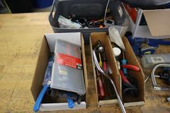 Hand Tools, Various, Saws, Plumb Bobs, Clamps, Pliers, Screw Drivers and More