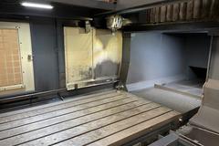 Johnford DMC-2100H Bridge Type CNC Vertical Machining Center with Fanuc 18i-MB, Renishaw Probing, 40 ATC, ONLY 8500 CUTTING HOURS