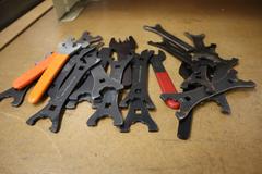 Collet Wrenches, Assorted Sizes