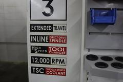 Haas VF-3SSYT CNC Vertical Machining Center, 40"x26"X25", 24 ATC, 12K RPM, Thru Spindle Coolant, Probing, 4th Axis Drive