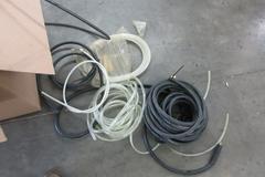 Air Hose, Electrical Cords and other Assorted Tubing and Fittings