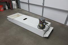 Used Haas Older Style 35 Gallon Coolant Tank with Low Pressure Baldor Coolant Pump and 3 Prong Plug