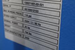 Pneutech RK-20VSD-115B-L Air Compressor, 20 HP, Rotary Screw-Type, Variable Speed - NEW 2020