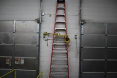 Werner 12' Fiberglass Extension Ladder, 300 lb Capacity