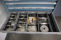 Lista HD Tool Cabinet LOADED with Perishable Cutting Tools, (14) Drawers