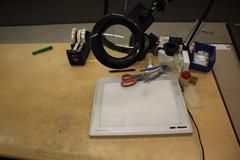 Laminate Top Work Desk with Side Return