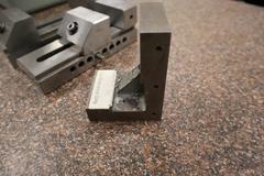 Precision Tool Makers Vises (2) 2.75"W 4" Opening, and Small Angle Plate
