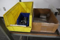 Press and Tapping Station on Rolling Cart, wiith Dake Arbor Press No.1, and EZ-Tapper Manual Hand Tapper