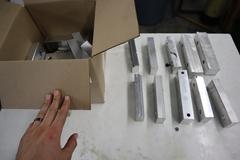Kurt Aluminum Soft Jaws, Various Heights and Thickness