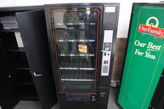 Polyvend Model R28 Candy Vending Machine with Bill Changer, Coin Mech, 28 Item Selection