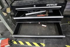 Waterloo Rolling Tool Chest with Top Box and assorted Contents