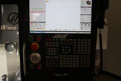 Haas UMC-400SS CNC 5-Axis Vertical Machining Center, Ct40, 12K RPM, 30 ATC, Probing, 230mm Diameter Work Platter, High Speed Machining, Programmable Coolant Nozzle, Chip Auger