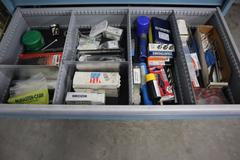 Lista HD Tool Cabinet LOADED with Perishable Cutting Tools, (14) Drawers