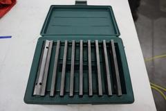 HANGDA Vise Parallel Set, 1/8"x6" (10) Pair-1/2" - 1-5/8"