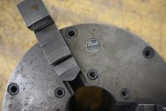 Buck 8.25" 3-Jaw Chuck, D1-4" Camlock Back, 2" Hole, Chuck Wrench