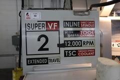 Haas VF-2SSYT CNC Vertical Machining Center, 30"x20"x25" Travels, 12K RPM, 24 ATC, 4th Axis Drive, Probing, Thru-Spindle Coolant