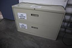 Lateral File Cabinet, (2) Drawer
