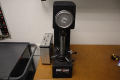 MHC Model 6639-2030 Rockwell Type Hardness Tester with Accessories In Case