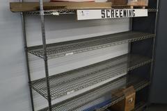 Eagle Wire Rack with 6 Adjustable Shelves and Contents