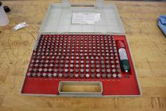 SPI M2 Minus Pin Plug Gage Set, .251-.500", 250 Pieces, Class ZZ with Case