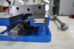 Kurt DX6 6" Machine Vise with Hard Jaws and Handle