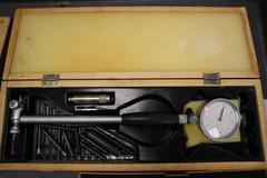Dial Bore Indicators (6pcs), (1) Mitutoyo .7-1.4", (1) Mitutoyo .4-.7", (1) Mitutoyo .24-.4", (3) China Brand