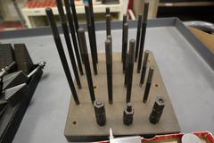 1-2-3 Precision Blocks, 2 x  2.5 x 3" Vee Block, Assorted Small Clamp Down Hardware