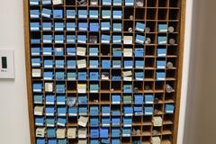 Deltronic  Gage Pins in Hanging Wall Divider Approx .030 - 1"