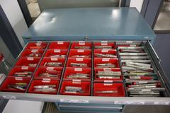 Lista HD Tool Cabinet LOADED with Perishable Cutting Tools, (14) Drawers