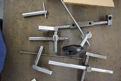 Work Stops, Adjustable Table and Vise Mounted