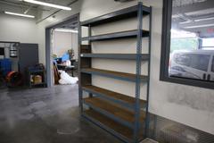 Adjustable Metal Shelving (7) Shelves