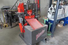 Edwards 50 Ton Hydraulic Iron Worker, Coper/Notcher, Flat Shear, Angle Shear, Single Phase