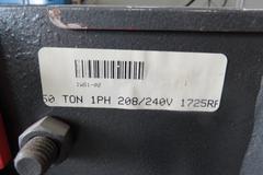 Edwards 50 Ton Hydraulic Iron Worker, Coper/Notcher, Flat Shear, Angle Shear, Single Phase