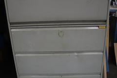 5 Drawer Lateral File Cabinets with Assorted Contents