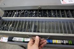 Huot Large 4 Drawer Cabinet of Extra Drills